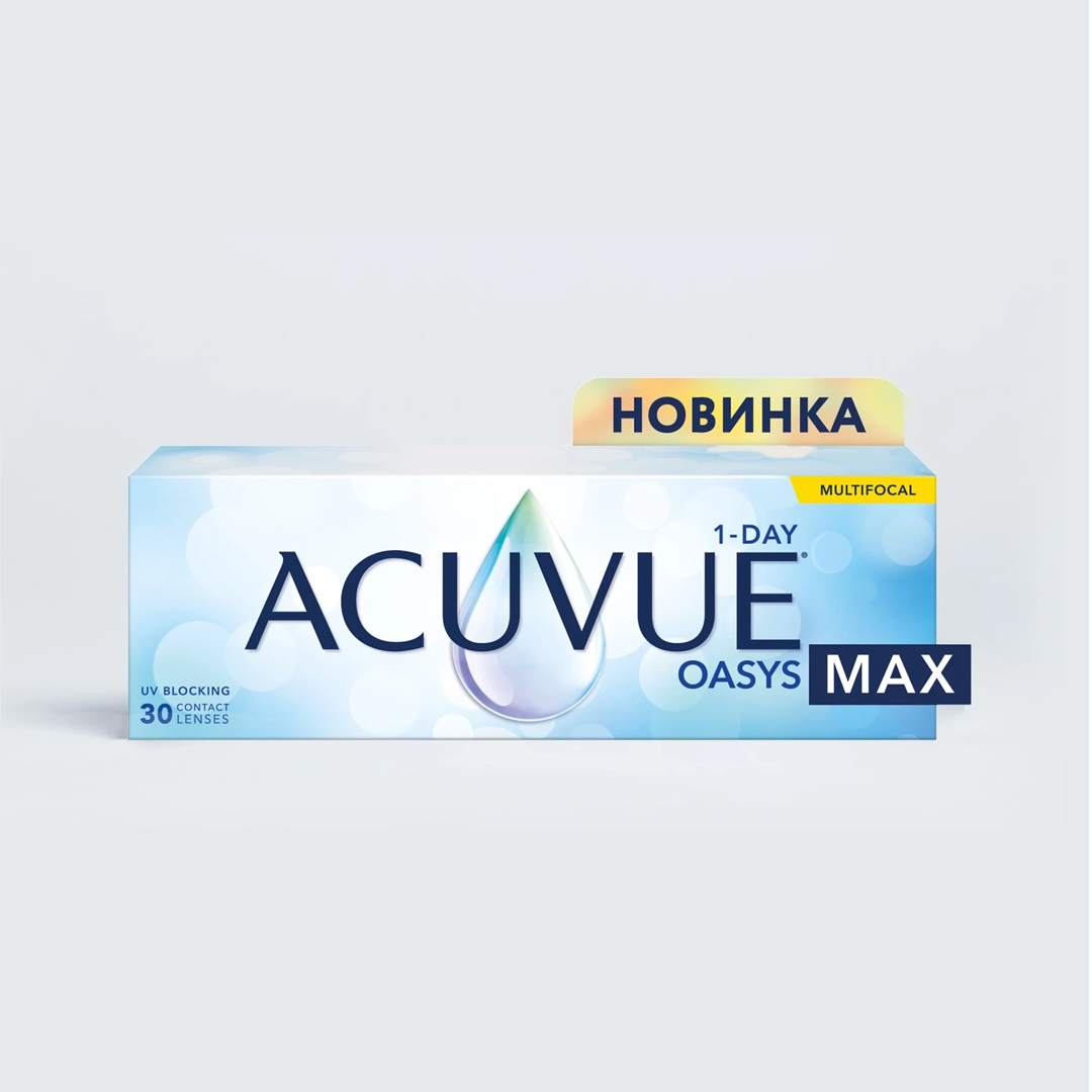 Контактные линзы 1-DAY Acuvue Oasys Max Multifocal, 30pk