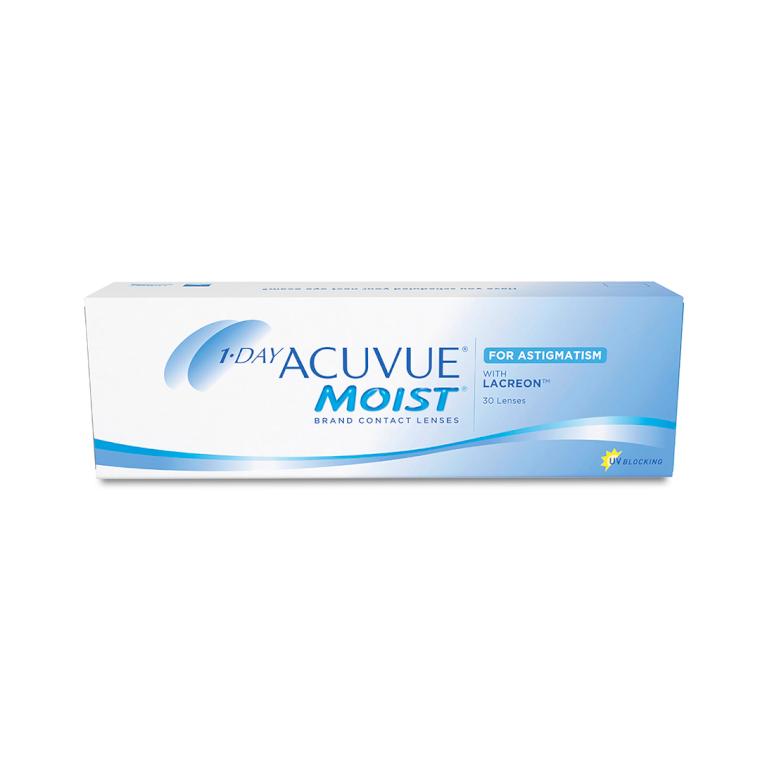Контактные линзы 1-DAY Acuvue Moist for ASTIGMATISM, 30pk